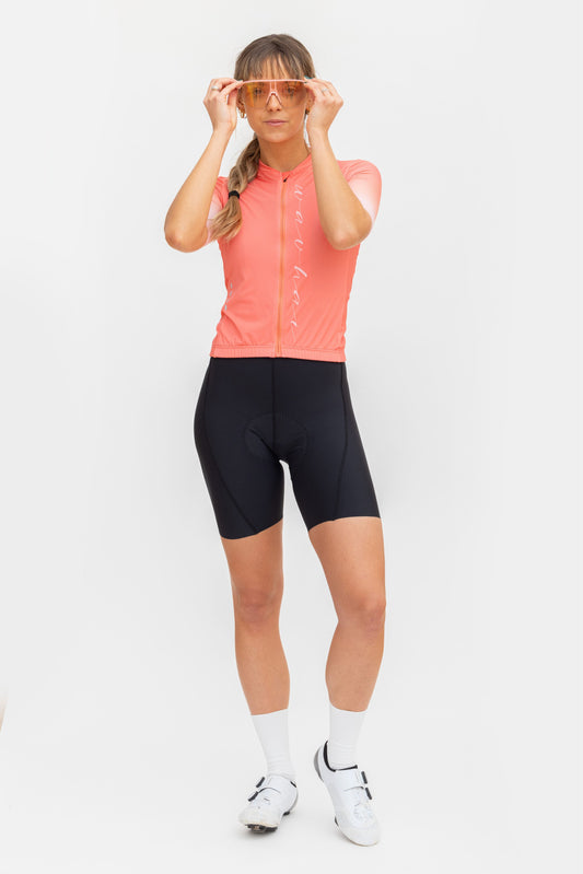 coral cycling jersey